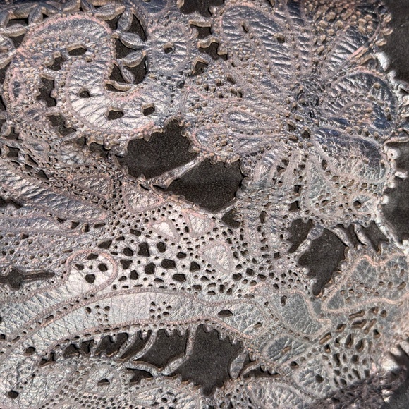 Emanuel Ungaro Paris suede leather cut jacket - Picture 12 of 14